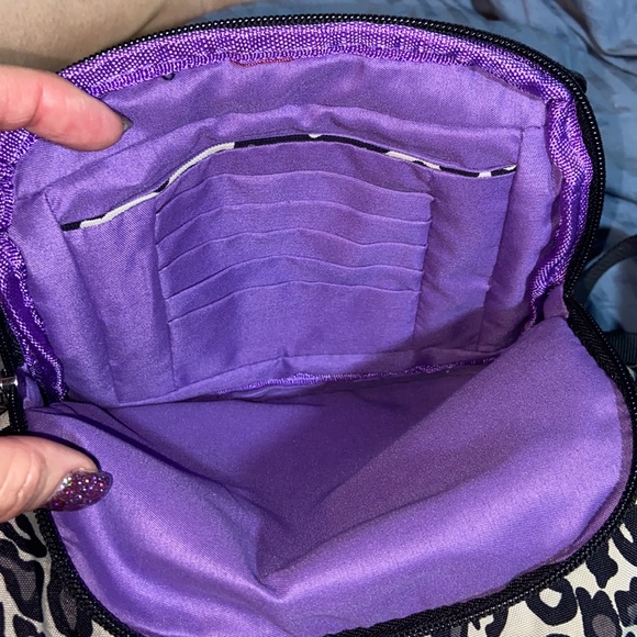 EUC Travelon Anti-Theft Crossbody Bag in Leopard print - Picture 12 of 15